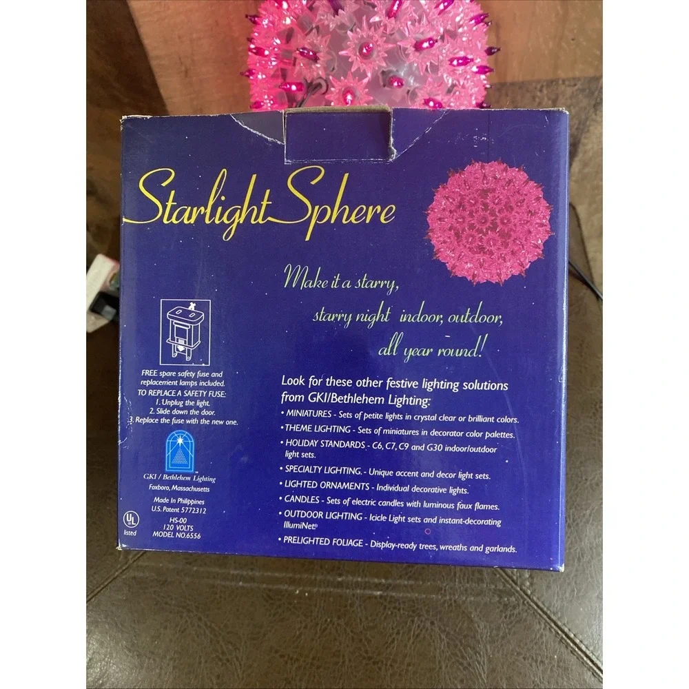 Starlight Sphere Purple 100 Light Constellation‎ 5.5